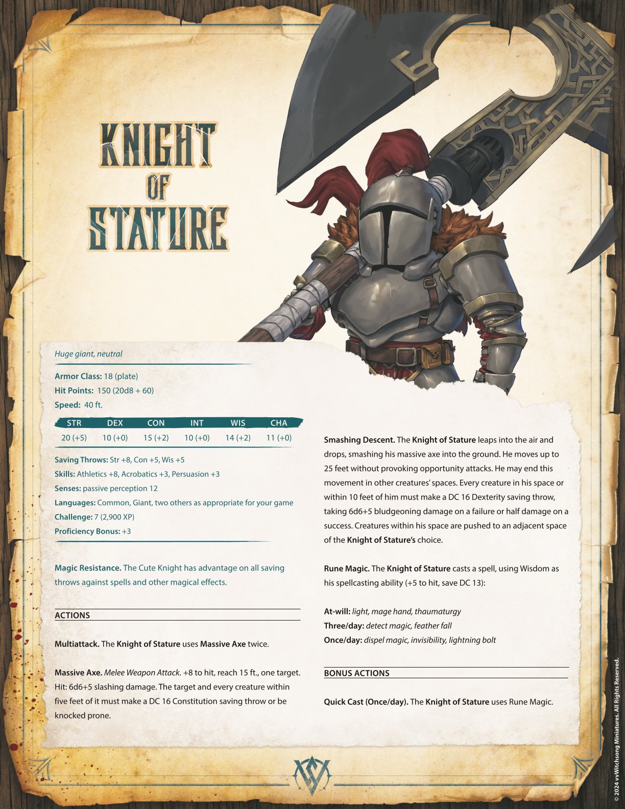 Knight of Statue