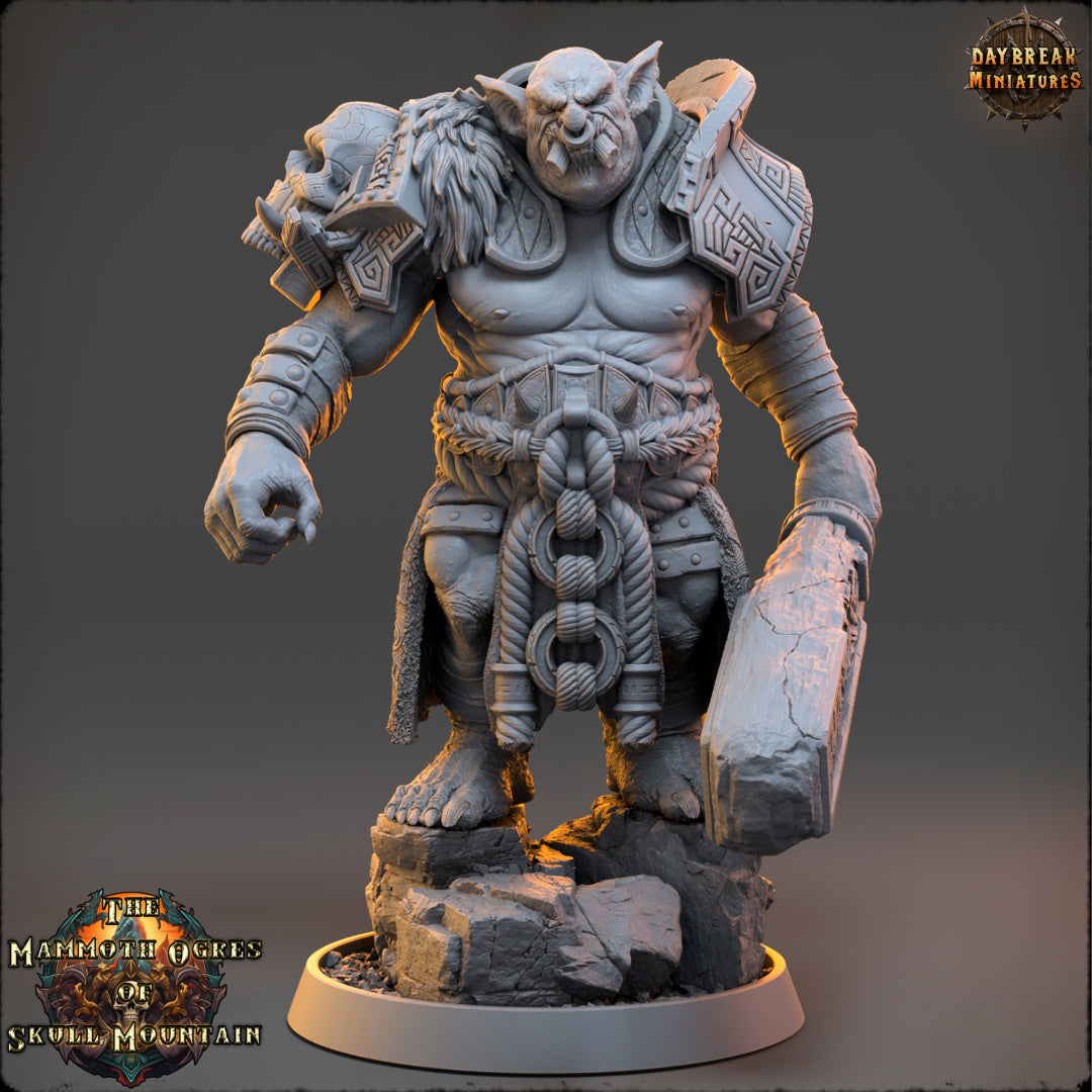 The Mammoth Ogres of Skull Mountain