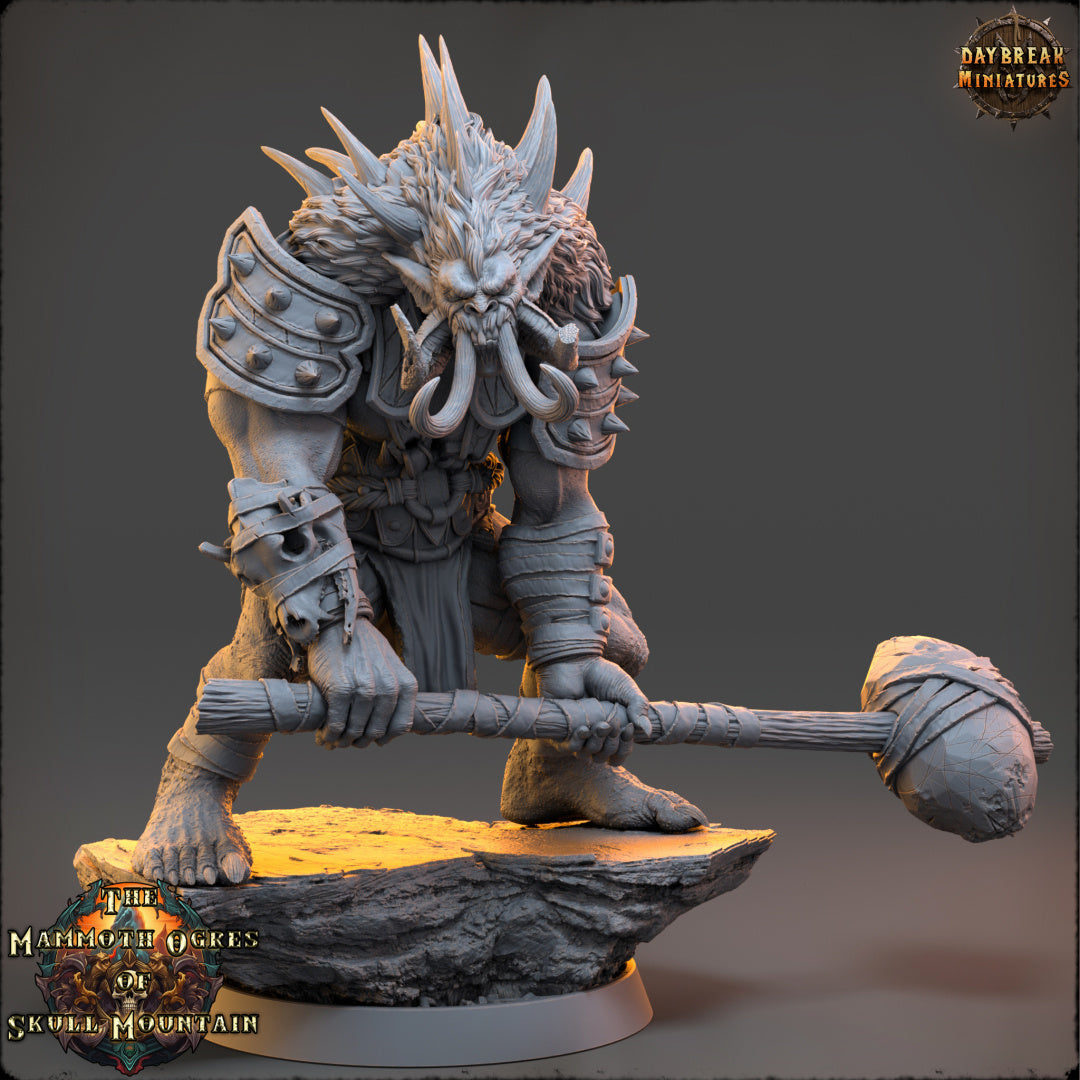 The Mammoth Ogres of Skull Mountain