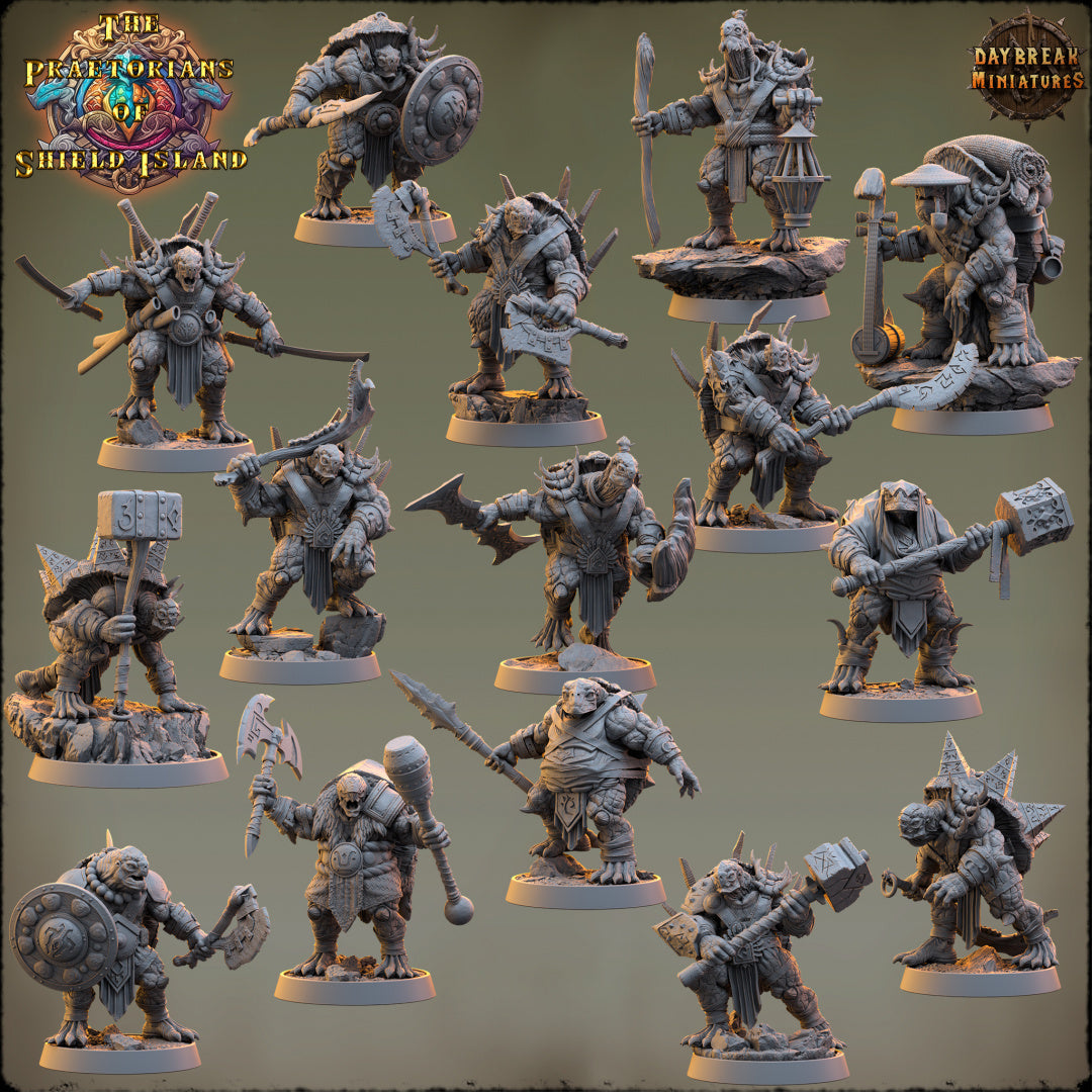 The Praetorians of Shield Island