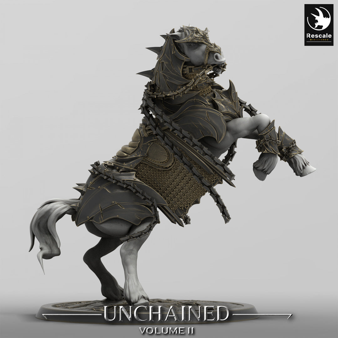 Unchained II Horse Rears High